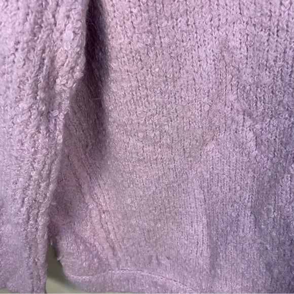 Free People Lofty Oversized Slouchy Alpaca Blend Boucle Pullover Sweater - Picture 12 of 15